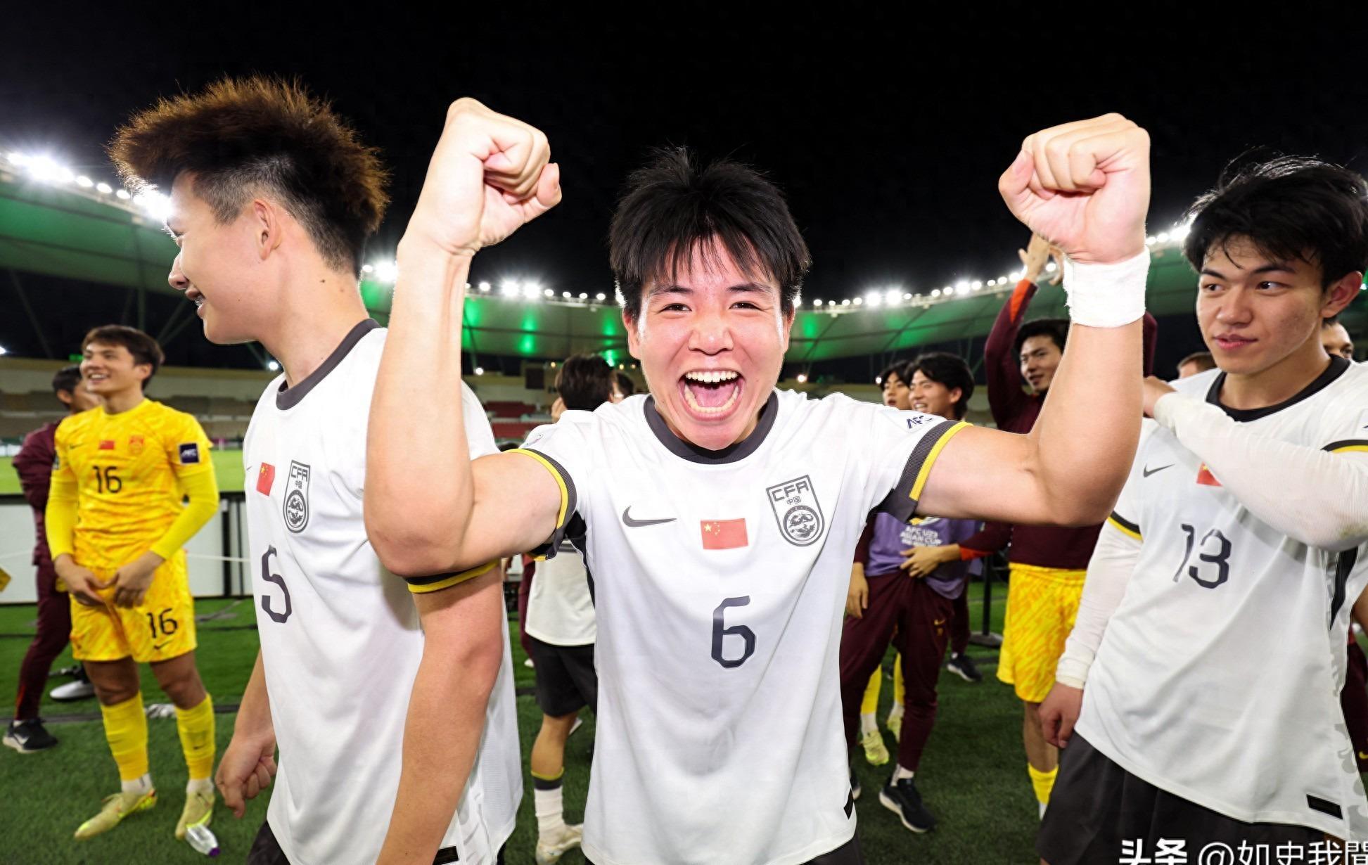 Crowns Sports-U23亚洲杯中国男足评分，拜合拉木第七，向余望第三，第一无争议